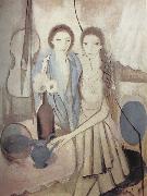 Marie Laurencin Portrait of sister oil on canvas